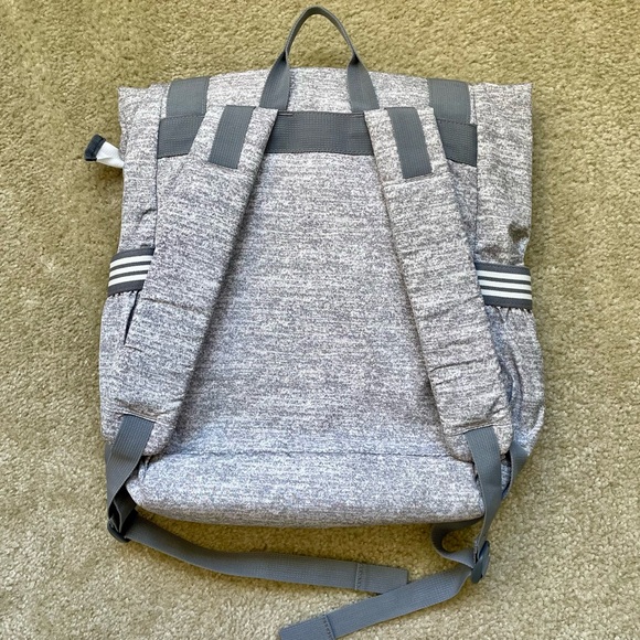 Adidas YOLA 2 Heather Gray Backpack - Picture 3 of 13